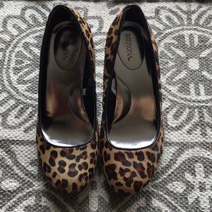 Leopard print Merona heels